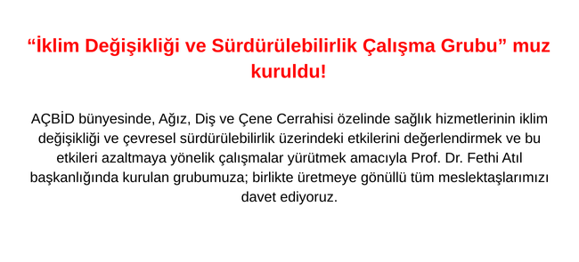 İklim Değişikliği ve Sürdürülebilirlik Çalışma Grubu